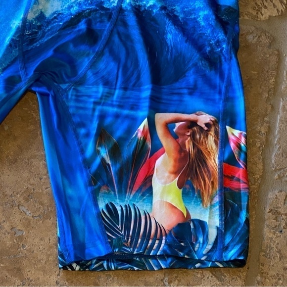 NWT~ETHIKA Men’s Blue Graphic Boxer Underwear Brief Size XL - Picture 3 of 5